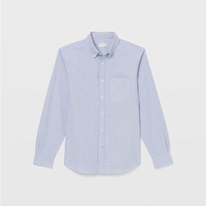 NWT Flannel Solid Oxford Shirt | Club Monaco